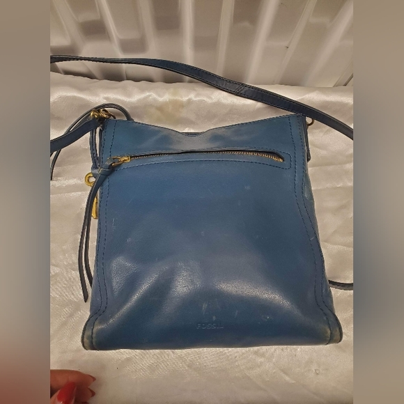 Fossil Leather Crossbody Bag - Picture 2 of 11